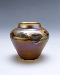 ティファニー・ガラス壷