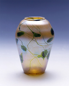 ティファニー・ガラス壷