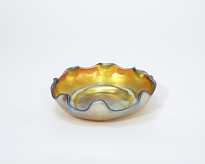 ティファニー・ガラス菓子皿