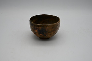 湊焼・半筒茶碗