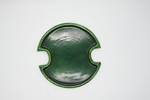 玉野焼・分銅菓子皿