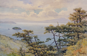 秋の海(小豆島)