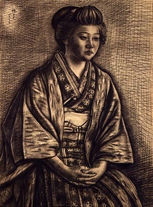 コスチュームの娘