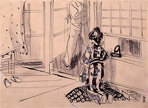 永井荷風著『濹東綺譚』挿絵29
