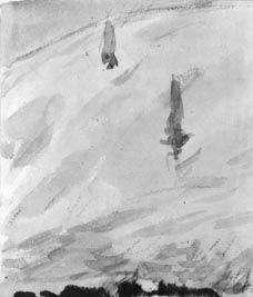 後ろ姿・娘義太夫