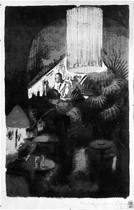 「画集銀座　第一輯」より　酒場　フレーデルマウス