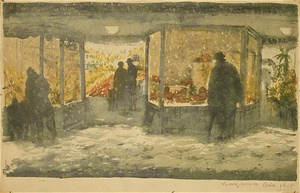 「画集銀座　第一輯」より　銀座千疋屋