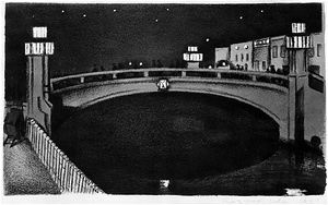 「画集銀座　第二輯」より　新ばし