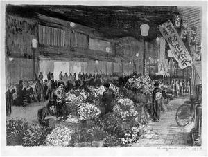 「画集新潟風景」より　古町夜景