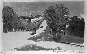 「画集新宿」より　明治神宮表参道