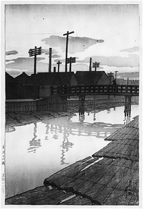 「東京十二題」より　木場の夕暮