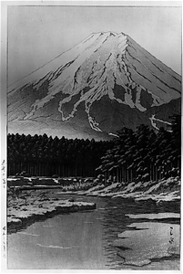 忍野の富士