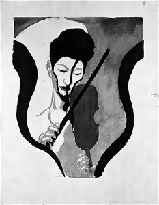 あるヴァイオリニストの印象 (諏訪根自子像）