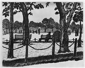 公園風景(上野公園)