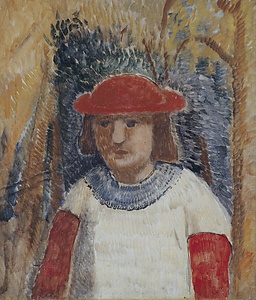 赤い帽子の少女