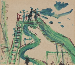 遊園地（豊島園）スベリ台