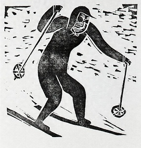 第五野外小品　スキー