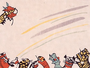 十三妹挿絵集　ねずみの話１