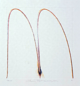 遠心分離　噴水-夜明け