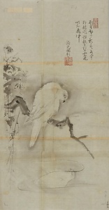 光貞／枯木鷹図