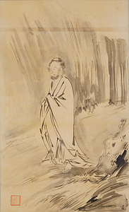 牧渓／出山釈迦図