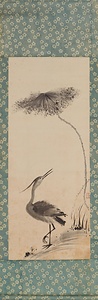 牧渓／蓮鷺図