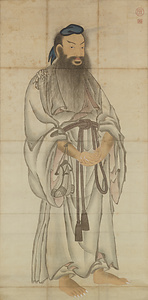 顔輝／美髯仙人図