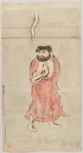 張思恭／出山釈迦図