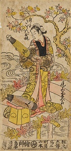 初代尾上菊五郎の舞子ぎをんお梶