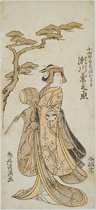 二代目瀬川菊之丞の小山田太郎妹おわた