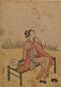 水辺の納涼二美人