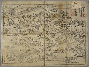太宰府天満宮御境内之絵図