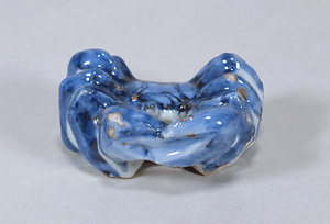 古染付蟹形蓋置