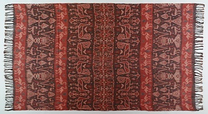 ヒンギ・コンブ（肩衣） 段立木海老鳥文様