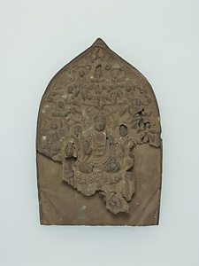 阿弥陀三尊および僧形像