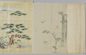 能舞台絵（江戸城障壁画下絵のうち）