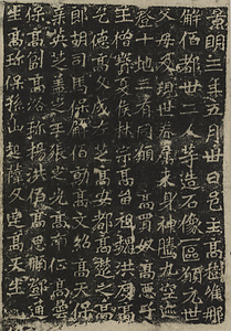 高樹解佰都造像記