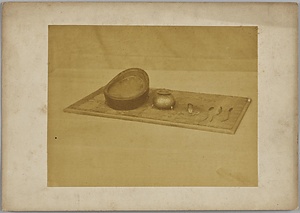 法隆寺瓦硯・水滴・墨台・匙