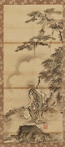 霊彩／豊干禅師図