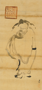 東方朔・李白図（模本）