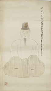 大酒神社・秦氏三代像(模本)