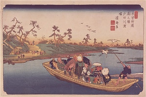 木曽街道・蕨之驛戸田川渡場