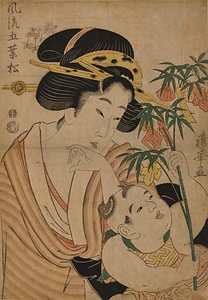 風流五葉松・七夕