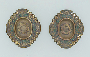 七宝菊文木瓜形引手