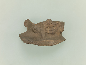 顔面装飾付注口土器残片