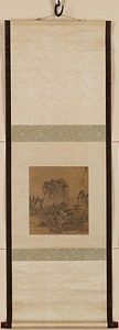 山水図軸