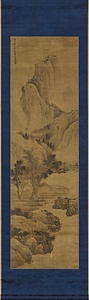 山水図軸