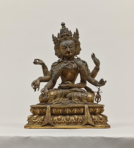 仏頂尊勝母坐像