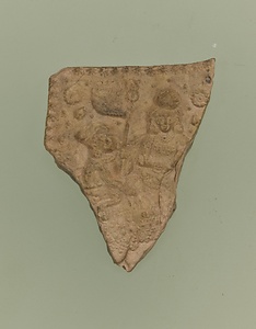 浮彫人物像断片