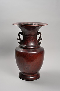 棕鉄双耳尊